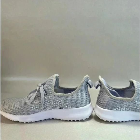 Gray Knit Sneakers with Memory Foam Size 7 - Picture 4 of 9